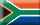 Flagge Südafrika
